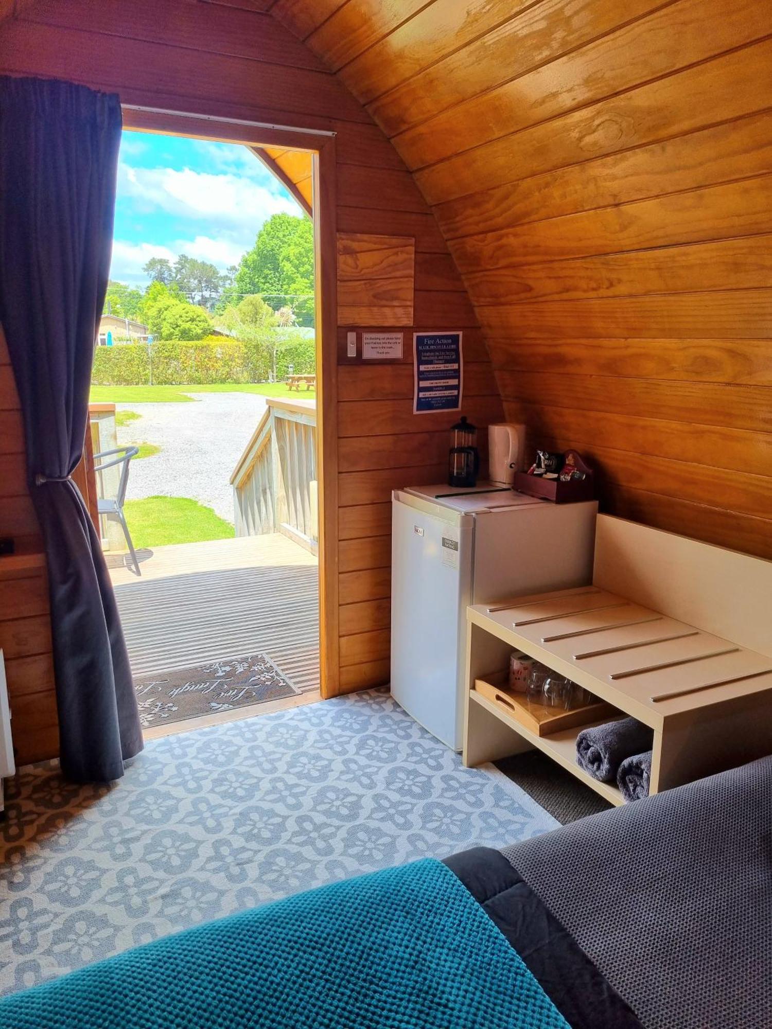 ホテル Flat Hills Tourist Park Ruahine エクステリア 写真